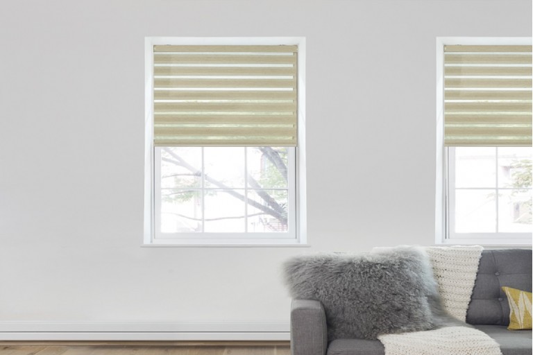Designer Light Filtering Zebra Shades from Direct Buy Blinds